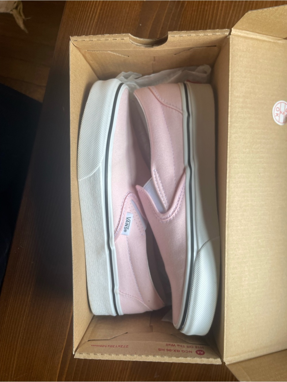 Women's Pink Slip-On Canvas Shoes